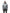 Men's waist length bomber with four huge pockets on the front in Concrete