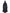 Women's knee length down filled parka with non-removable hood and adjustable belt in Black