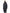 Axis Ladies Oversized Coat in knee length, Canadian duck down insulation, and two-way front zipper, in Black