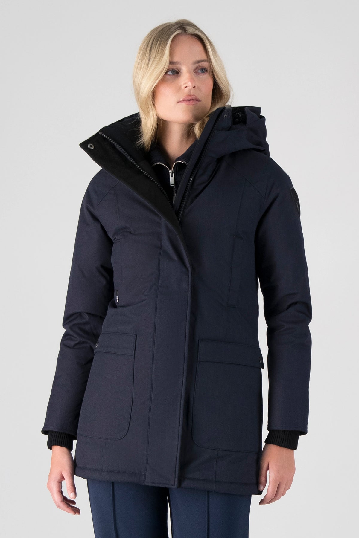 Carla Women's Parka - Navy