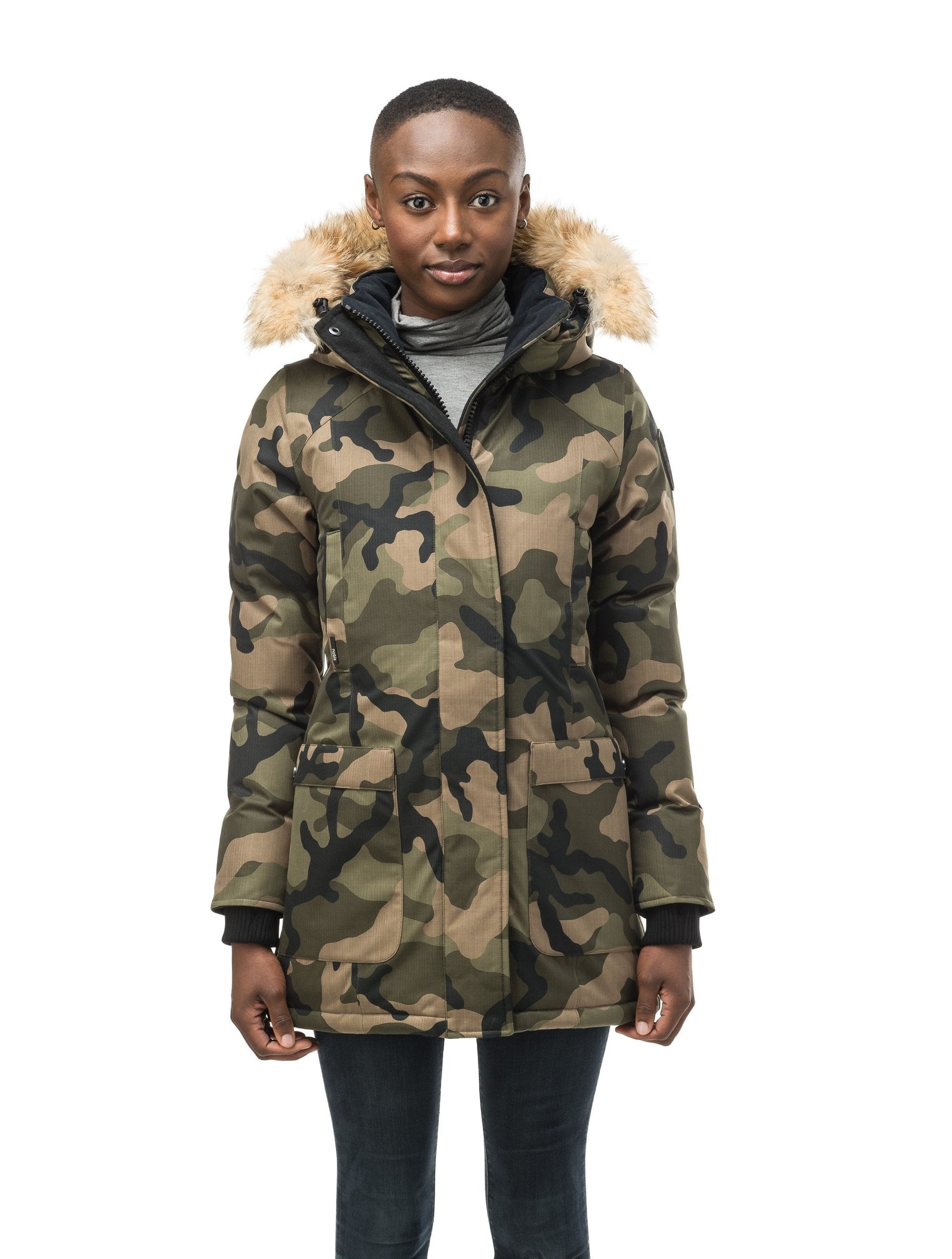 Parka Black Camo Womens Jacket Canada Goose Womens Down *Parka