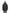 Geo Men's Short Parka in hip length, Canadian duck down insulation, non-removable hood, and two-way zipper, in Black