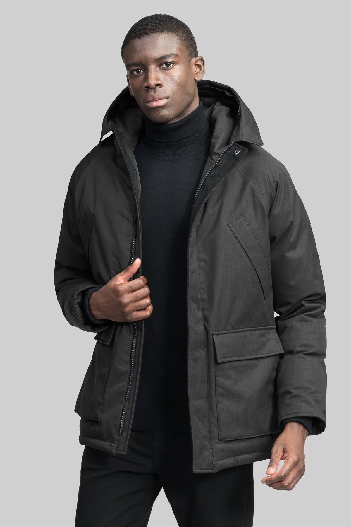 Heritage Men's Parka - Black