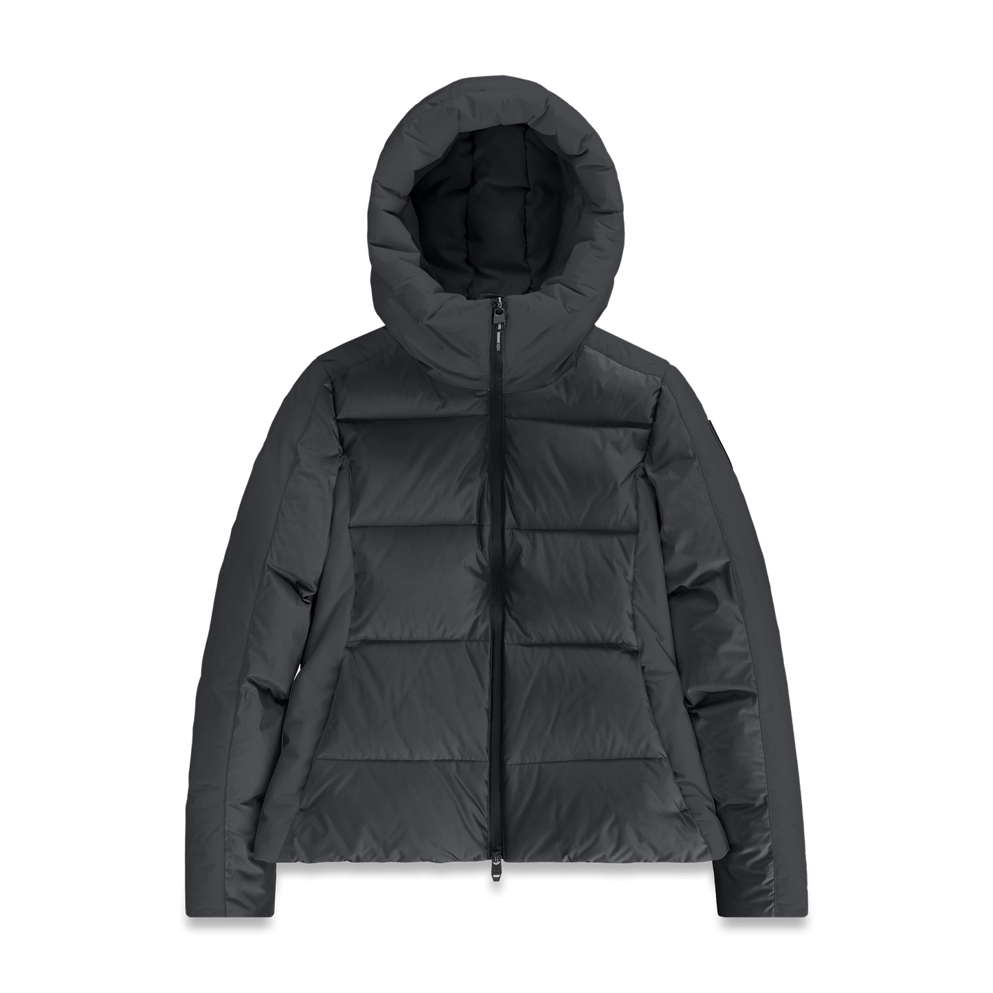 Halle Women's Performance Puffer Jacket in Black