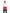 Men's hip length hooded pullover anorak with zipper at collar in Chalk/Vermillion