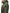 Women's knee length anorak with four front pockets and adjustable cord waist in Fatigue