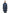 Women's knee length anorak with four front pockets and adjustable cord waist in Marine