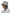 Knit moulded bucket hat in Heather Grey