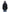 Women's hip length down filled parka with non-removable hood in CH Black