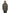 Men's thigh length rain coat with hood in Army Green