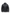 Men's waist length military style jacket in Black
