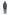 Pike Men's Tailored Mac Coat in thigh length, premium 3-ply Micro Denier fabrication at body and cire technical nylon taffeta fabrication at hood, premium 4-way stretch, water resistant Primaloft Gold Insulation Active+, hidden 2-way zipper with snap closure wind flap, single welt pockets with magnetic closure at waist, hidden snap placket at cuffs, pit zippers for ventilation, interior zipper pocket at right chest, and interior button pocket at left chest, in Marine
