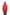 Romeda Ladies Mid Thigh Parka in thigh length, Canadian duck down insulation, non-removable hood with removable fur ruff trim, and two-way front zipper, in Vermillion