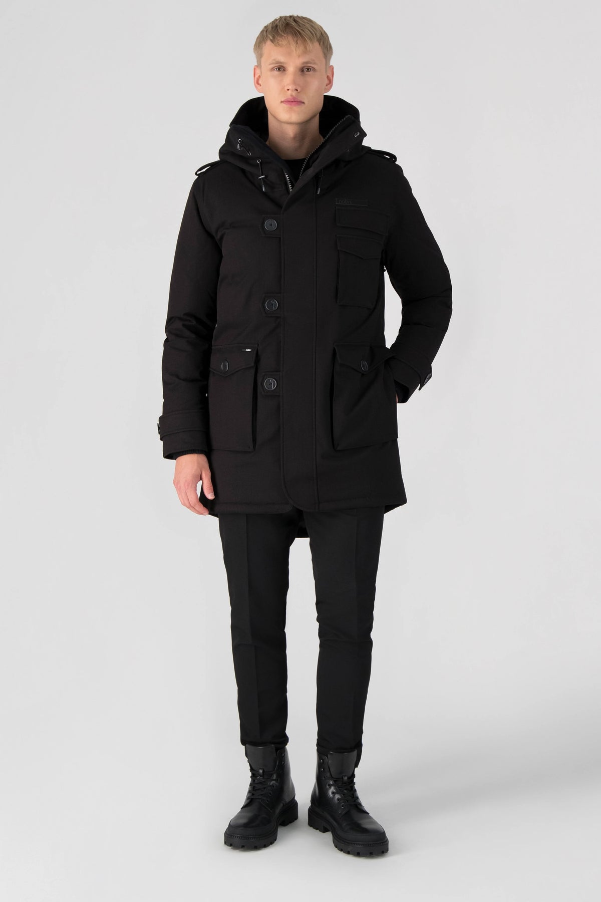 Shelby Men's Parka - Black