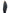 Men's lightweight thigh length down filled parka in Black