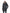 Men's lightweight thigh length down filled parka in Black