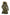 Long calf length women's trench inspired parka with removable fur trim around the hood and an asymetric closure in Fatigue