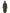 Long calf length women's trench inspired parka with removable fur trim around the hood and an asymetric closure in Fatigue