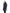 Men's thigh length down-filled parka with non-removable hood in Navy