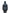 Hip length, reversible women's down filled jacket with waterproof exposed zipper in Navy Camo