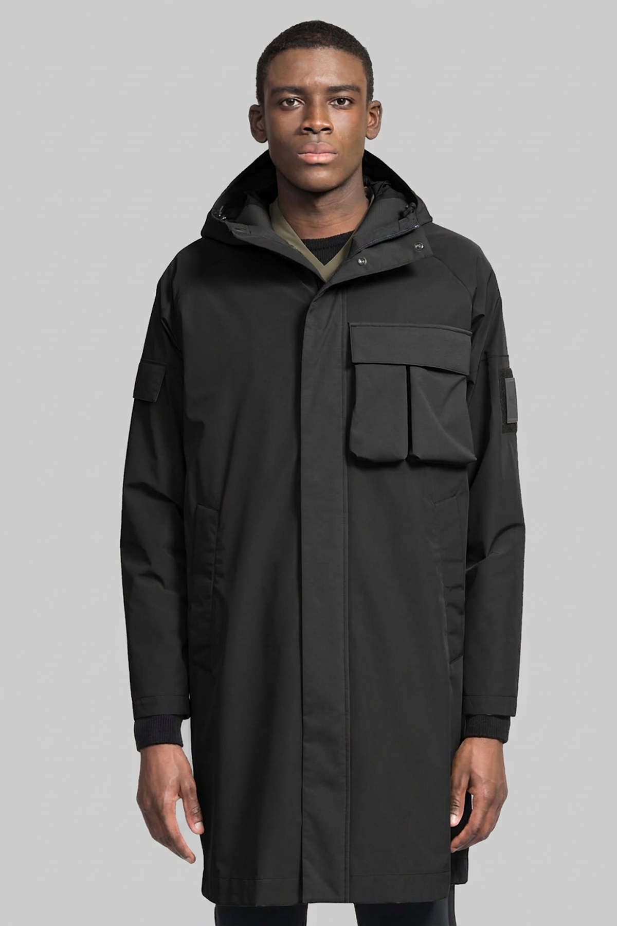 Wylder Men's Performance Rain Jacket - Black