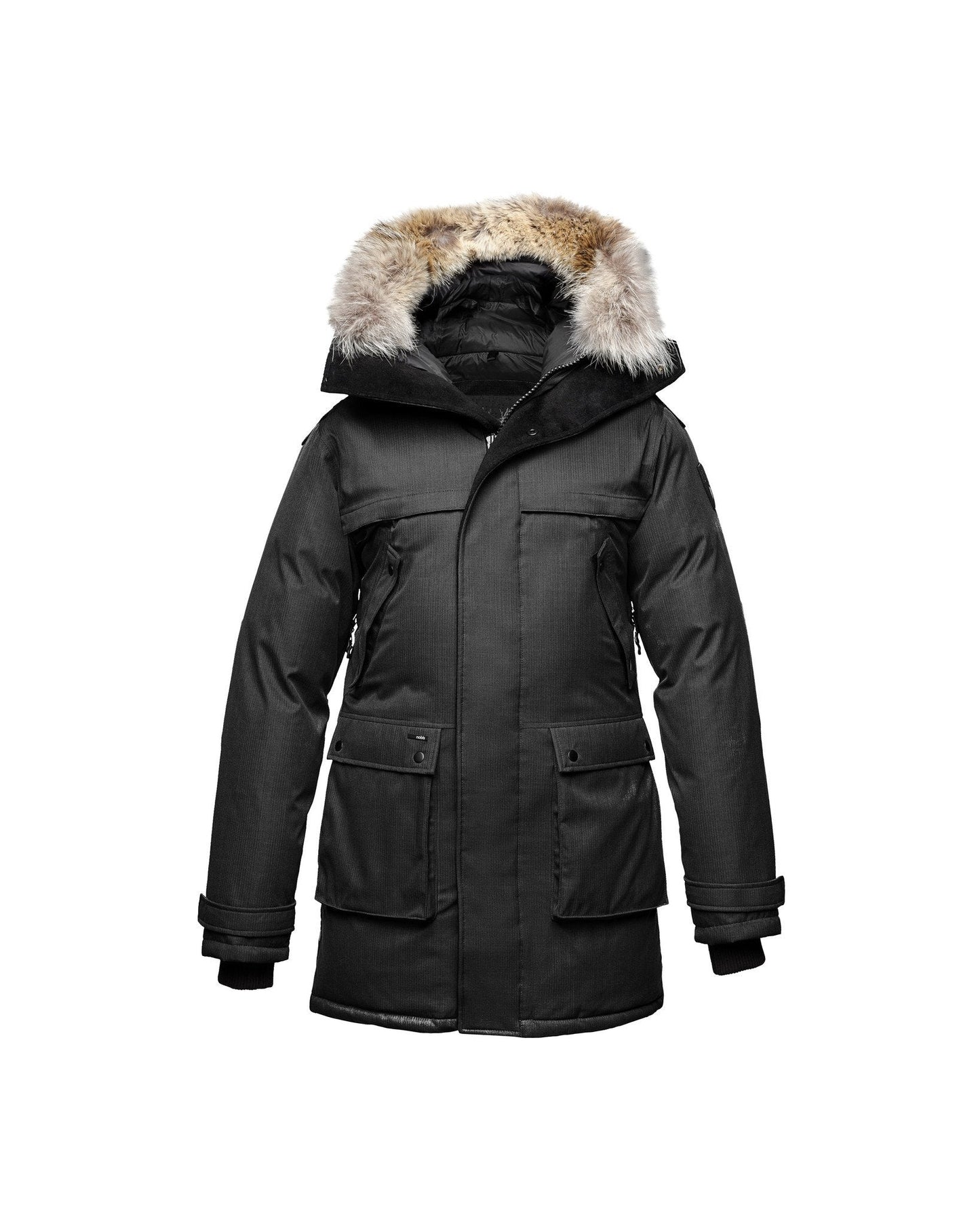The best kid's down filled parka that's machine washable, waterproof, windproof and breathable in CH Black