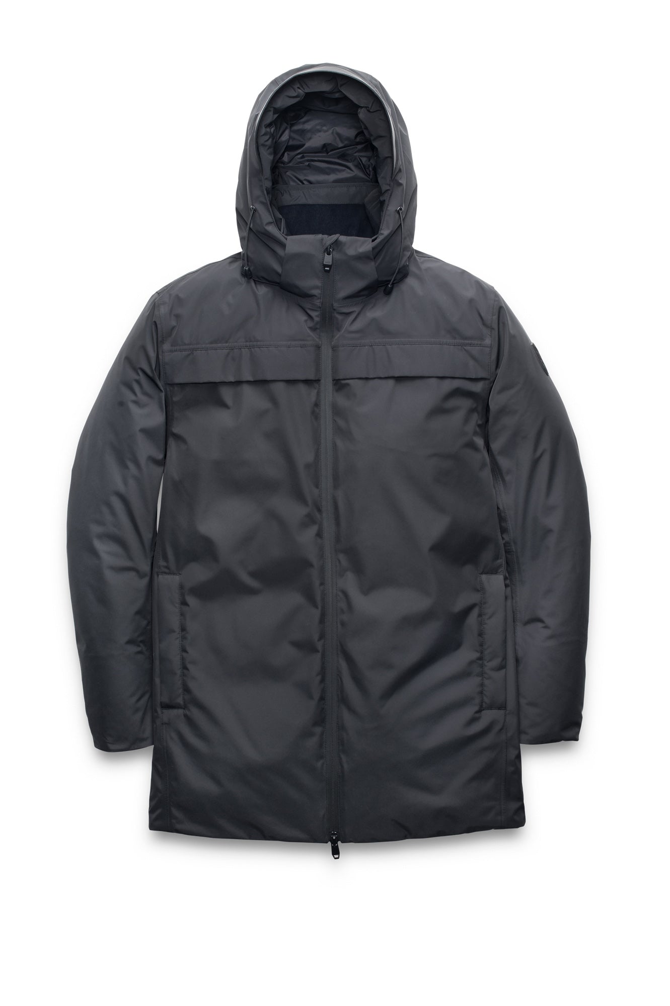 Canada goose barrett top coated shell down coat