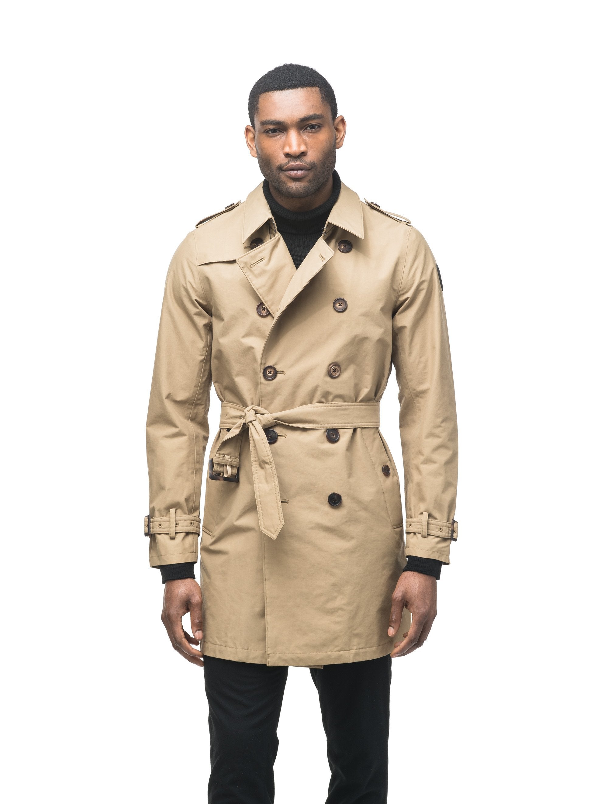 Superdry mens trench on sale coat