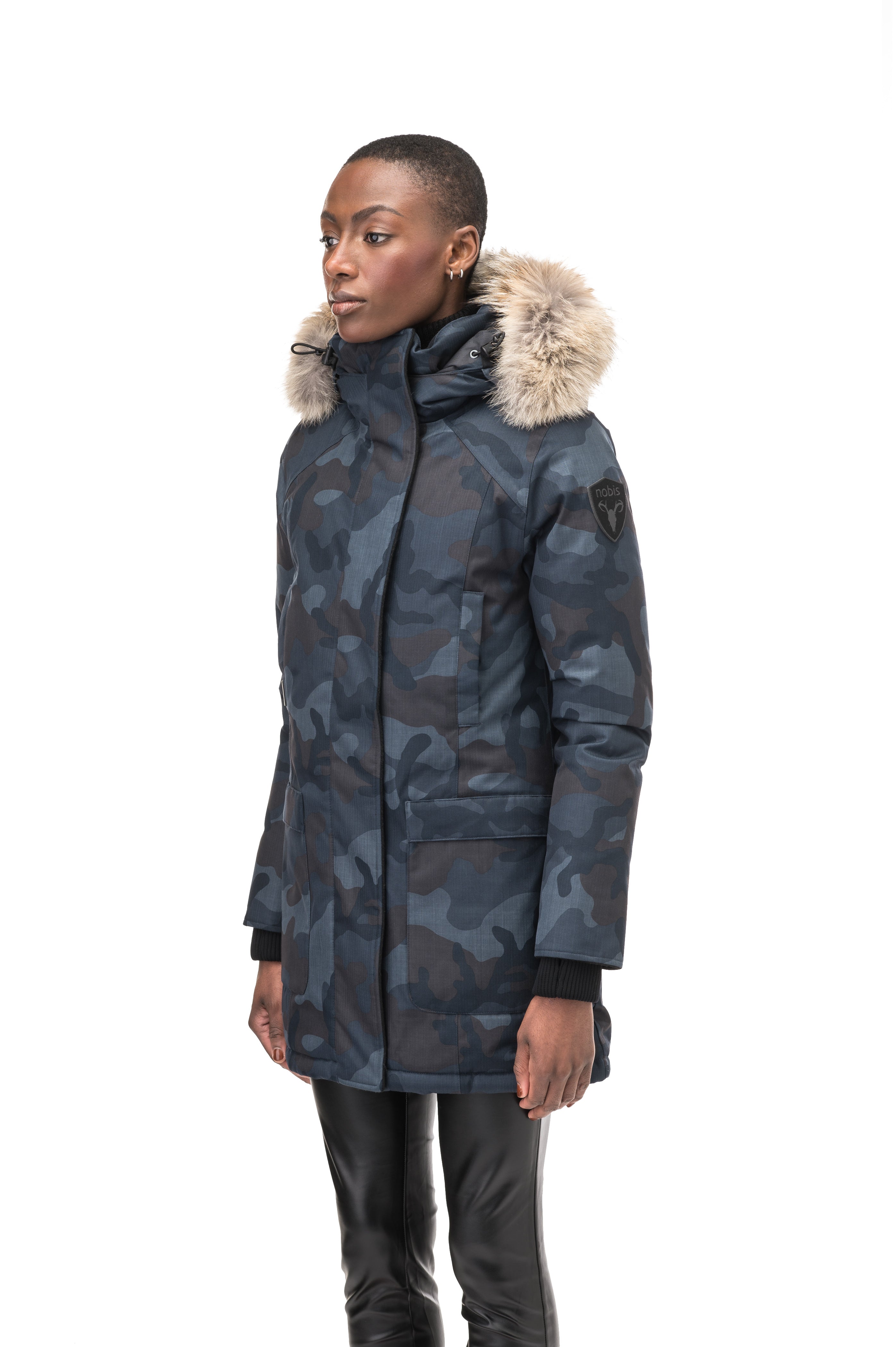 Camo womens store winter jacket