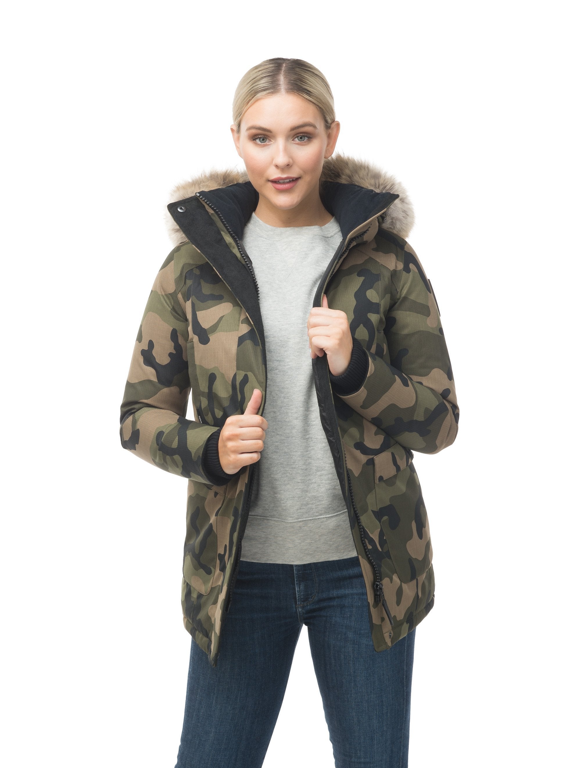 Carlie x nobis ladies parka hotsell