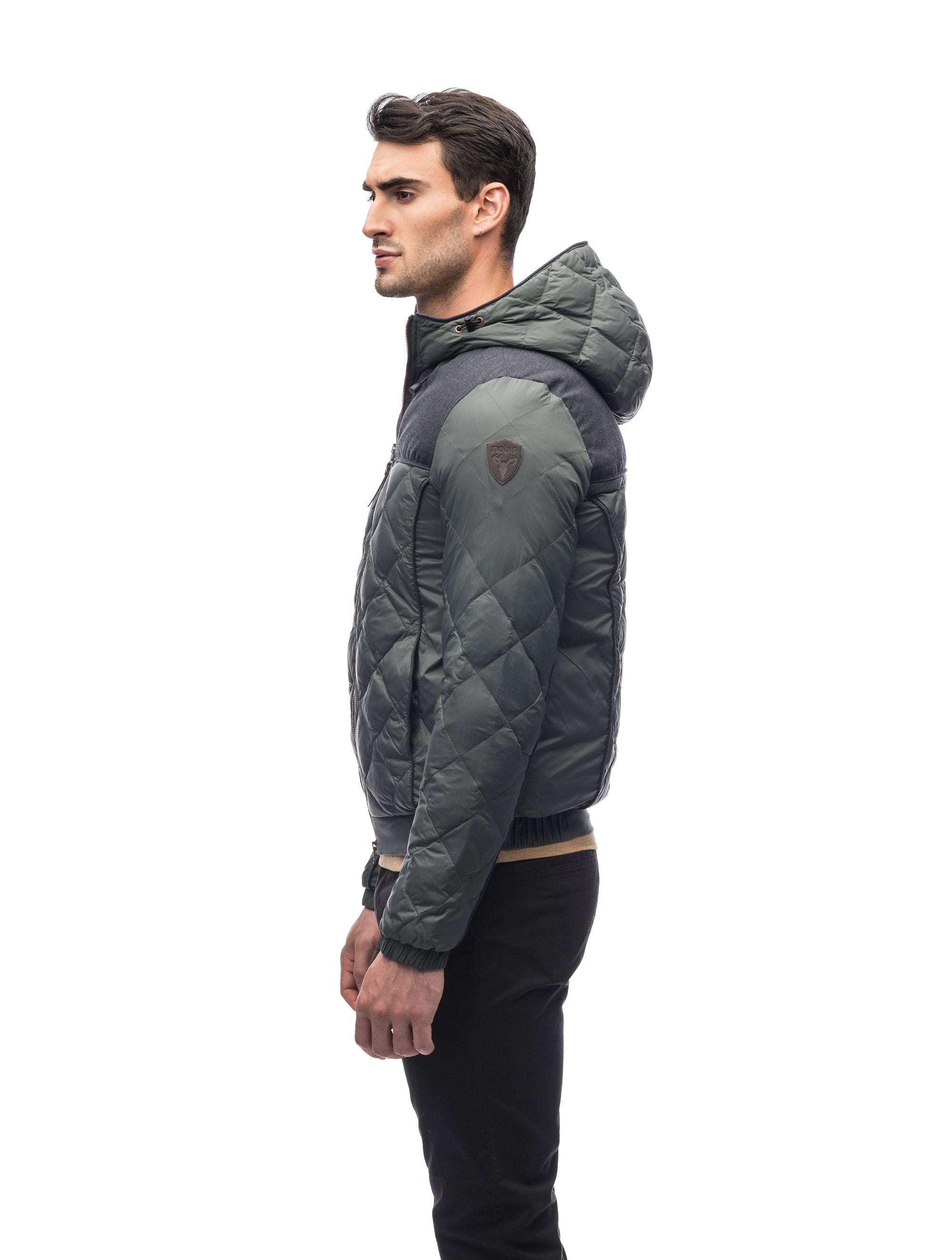 Navy lightweight hot sale padded jacket