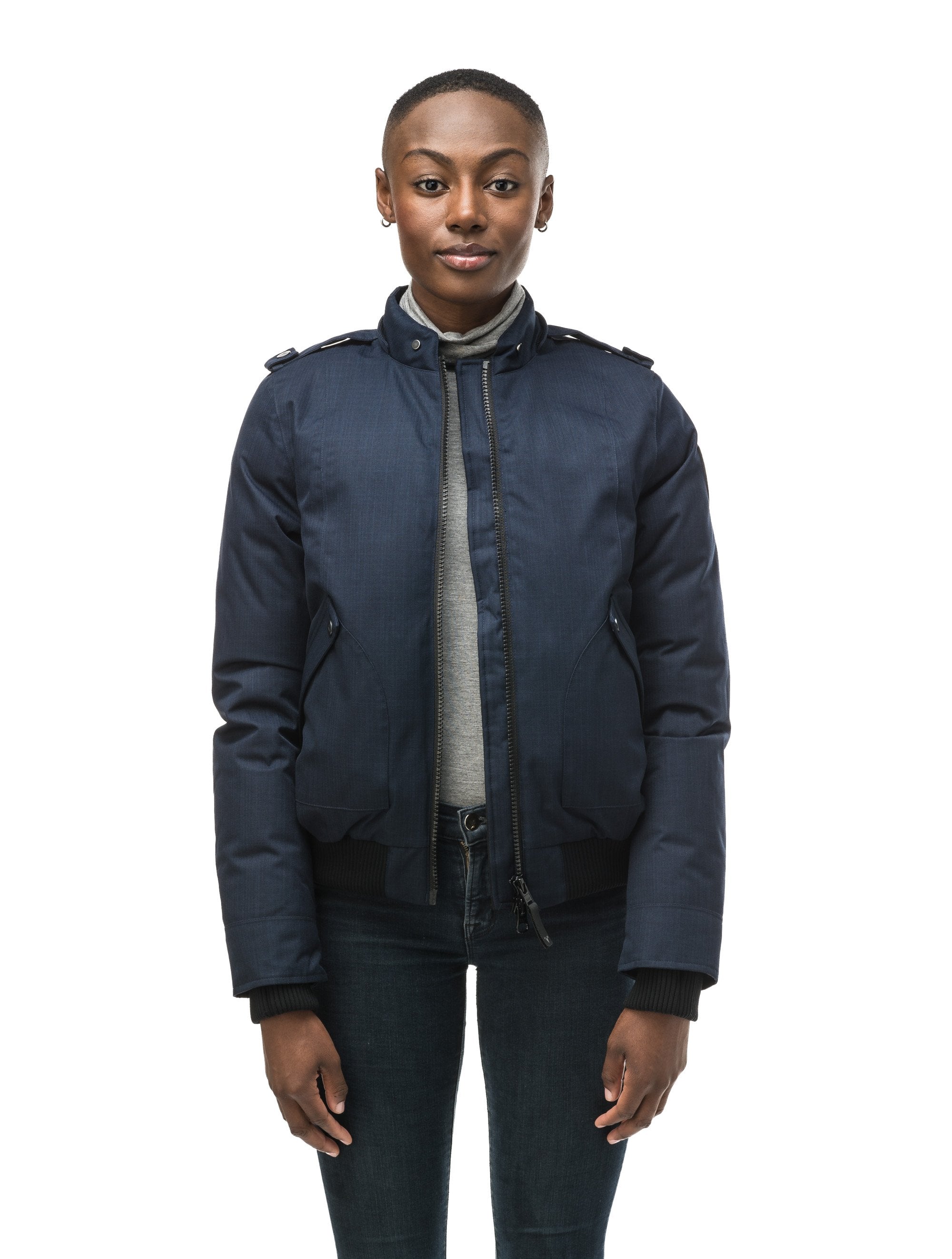 Navy style outlet jacket