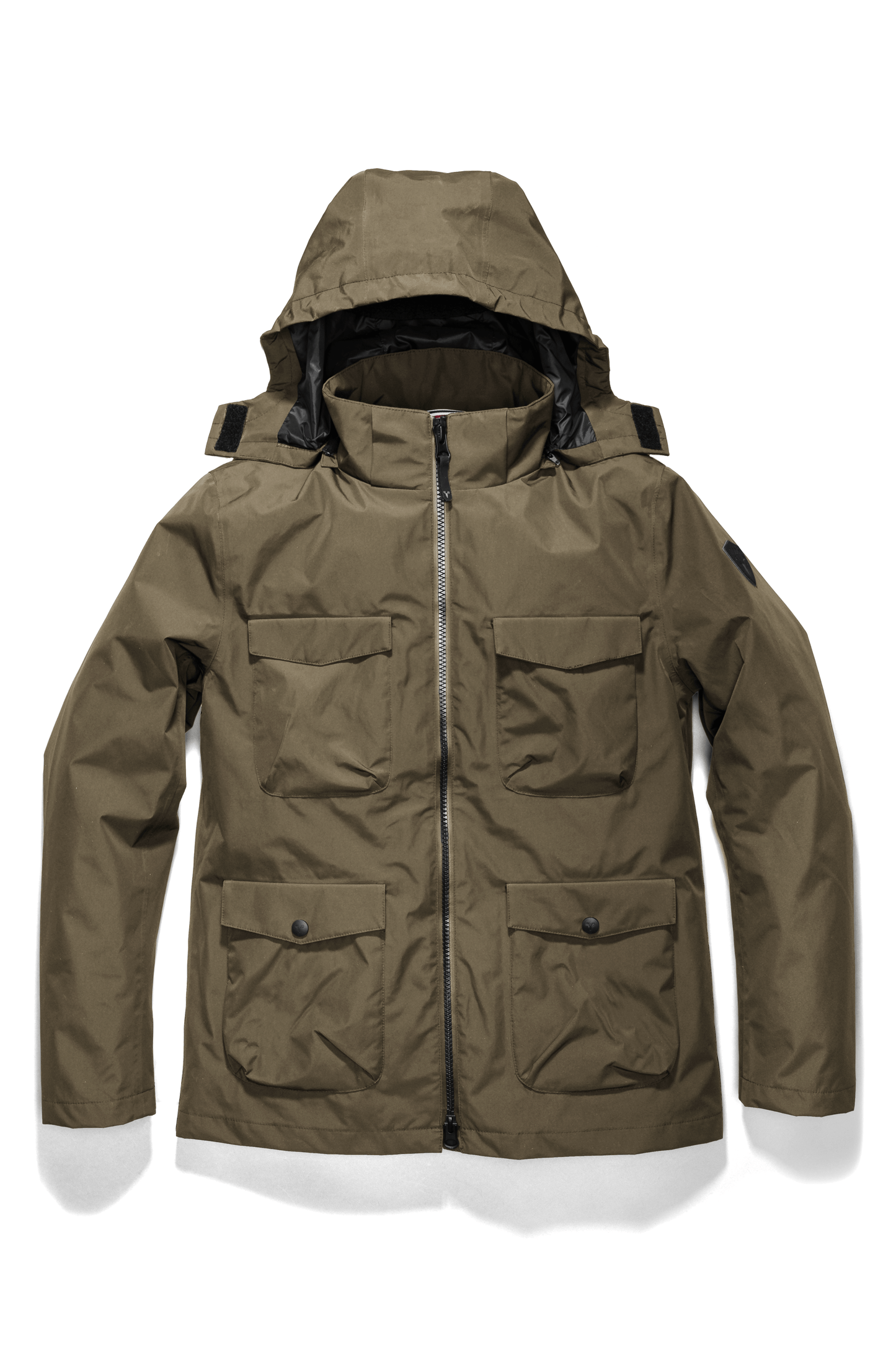 Men's waist length jacket in Fatigue