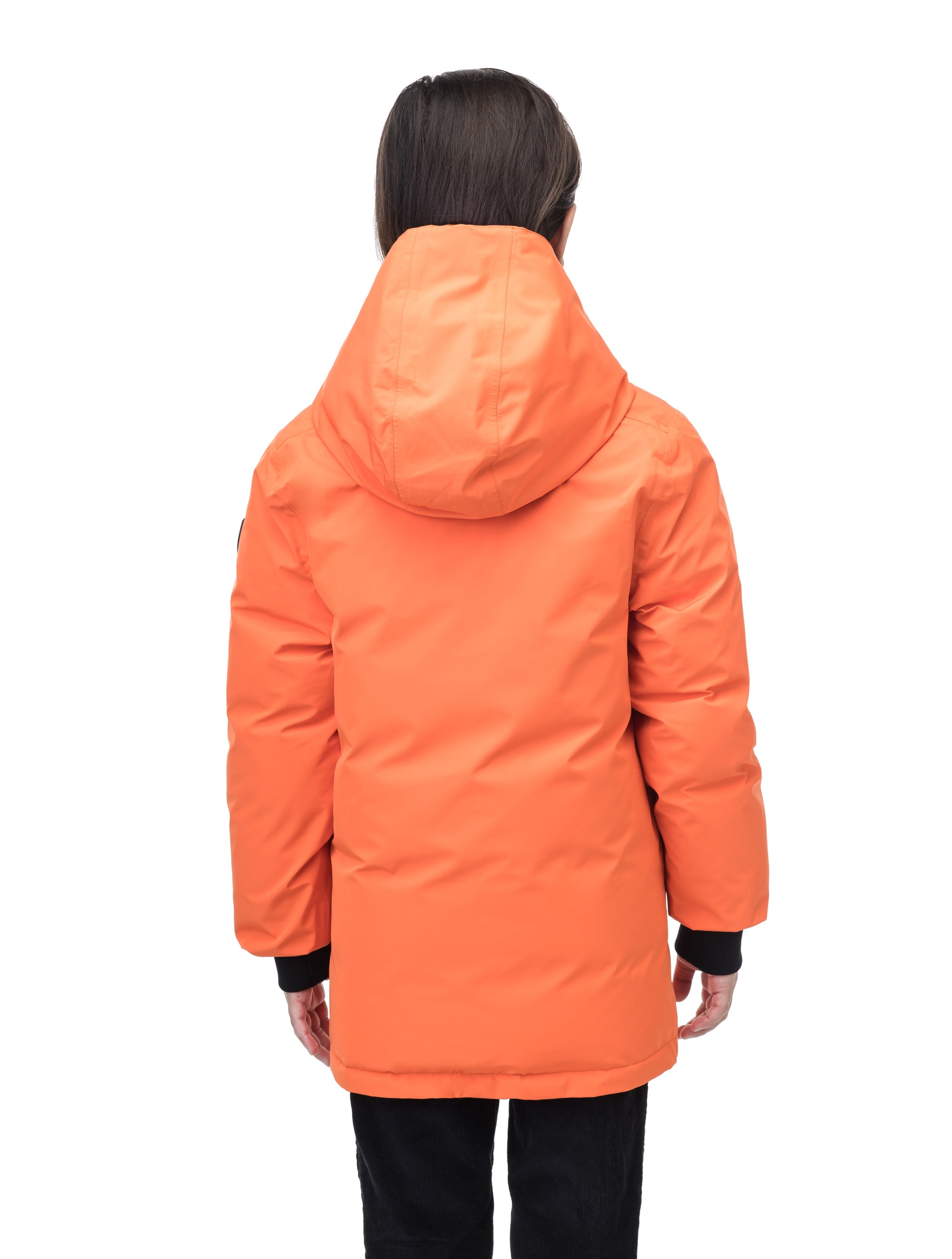 Boys orange puffer clearance jacket