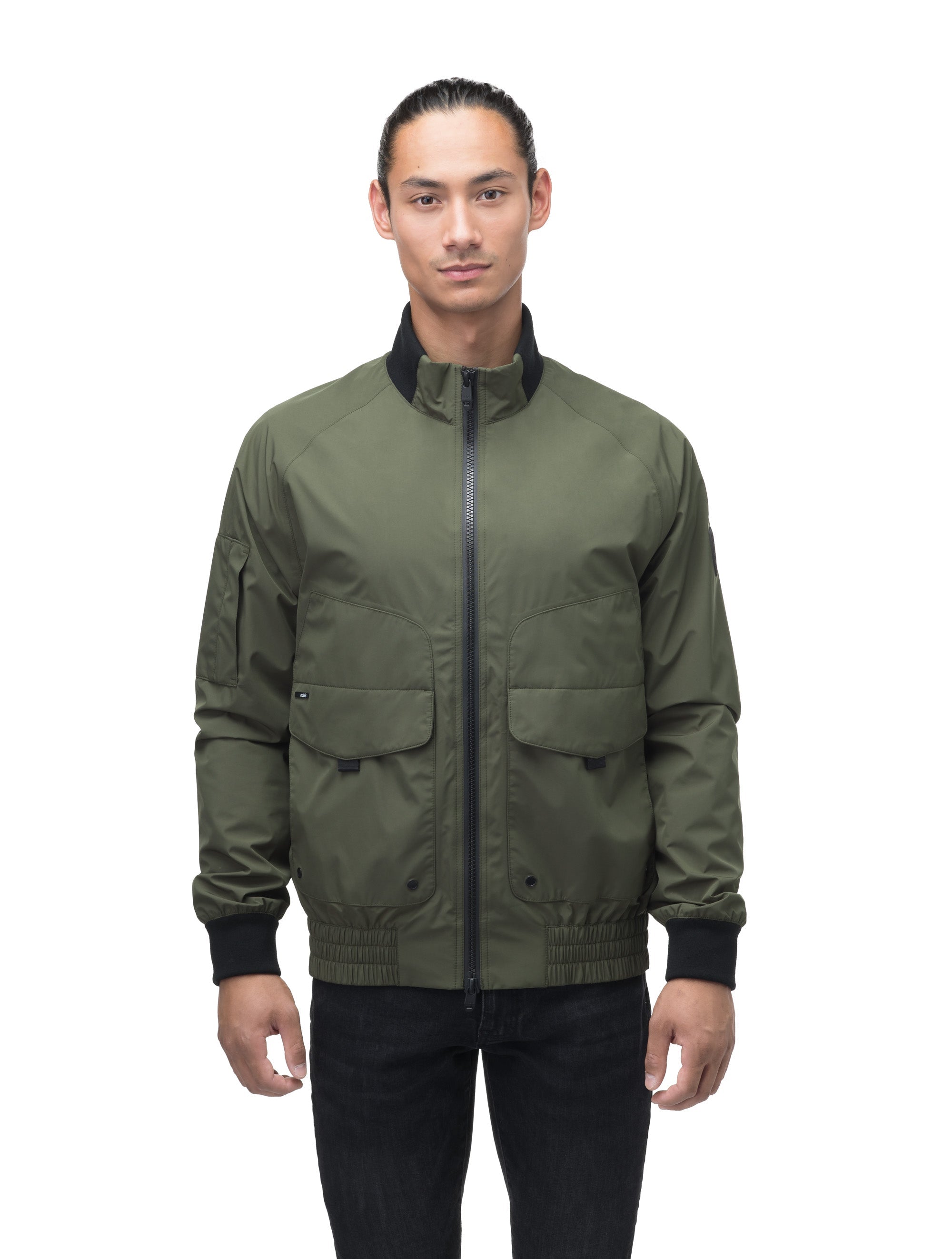 Zipper deals bomber jacket