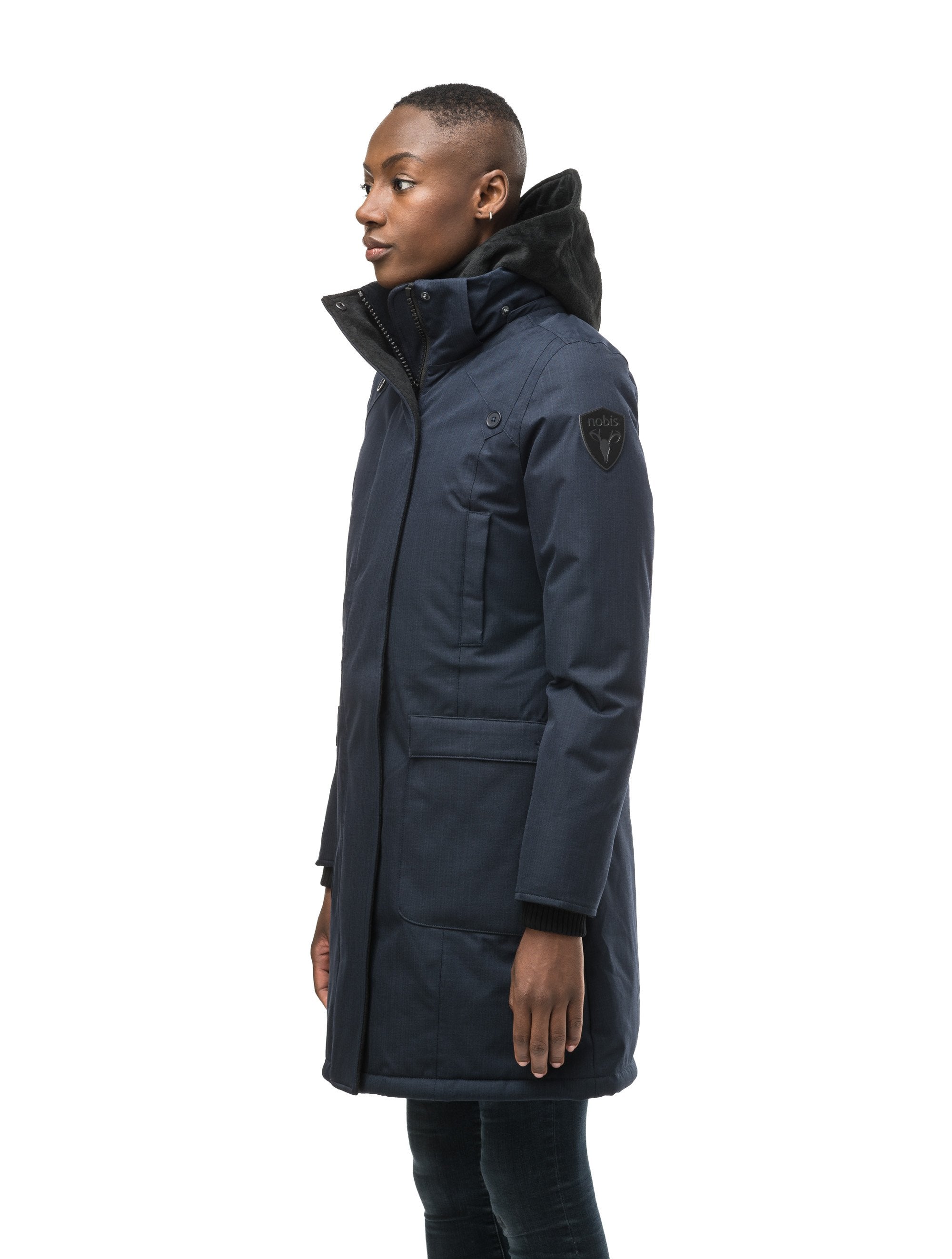 Navy winter coat on sale ladies