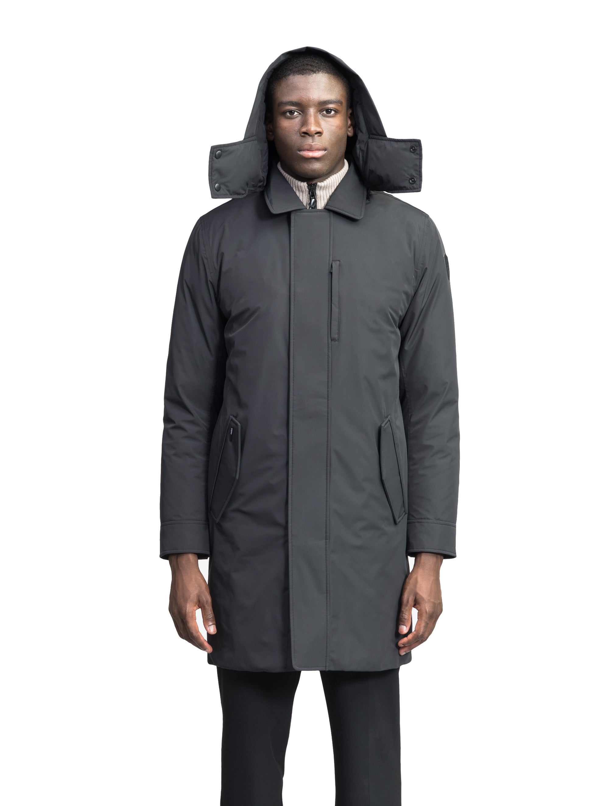 North face clearance knee length coat