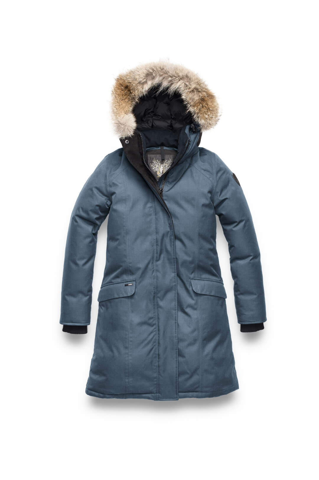 Victoria down parka with hot sale genuine coyote fur trim