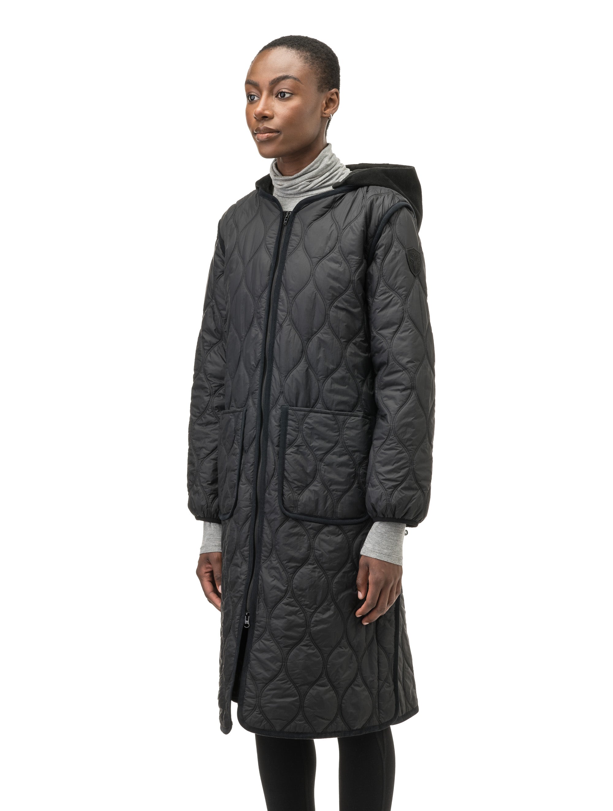 Suri Women s Long Quilted Jacket