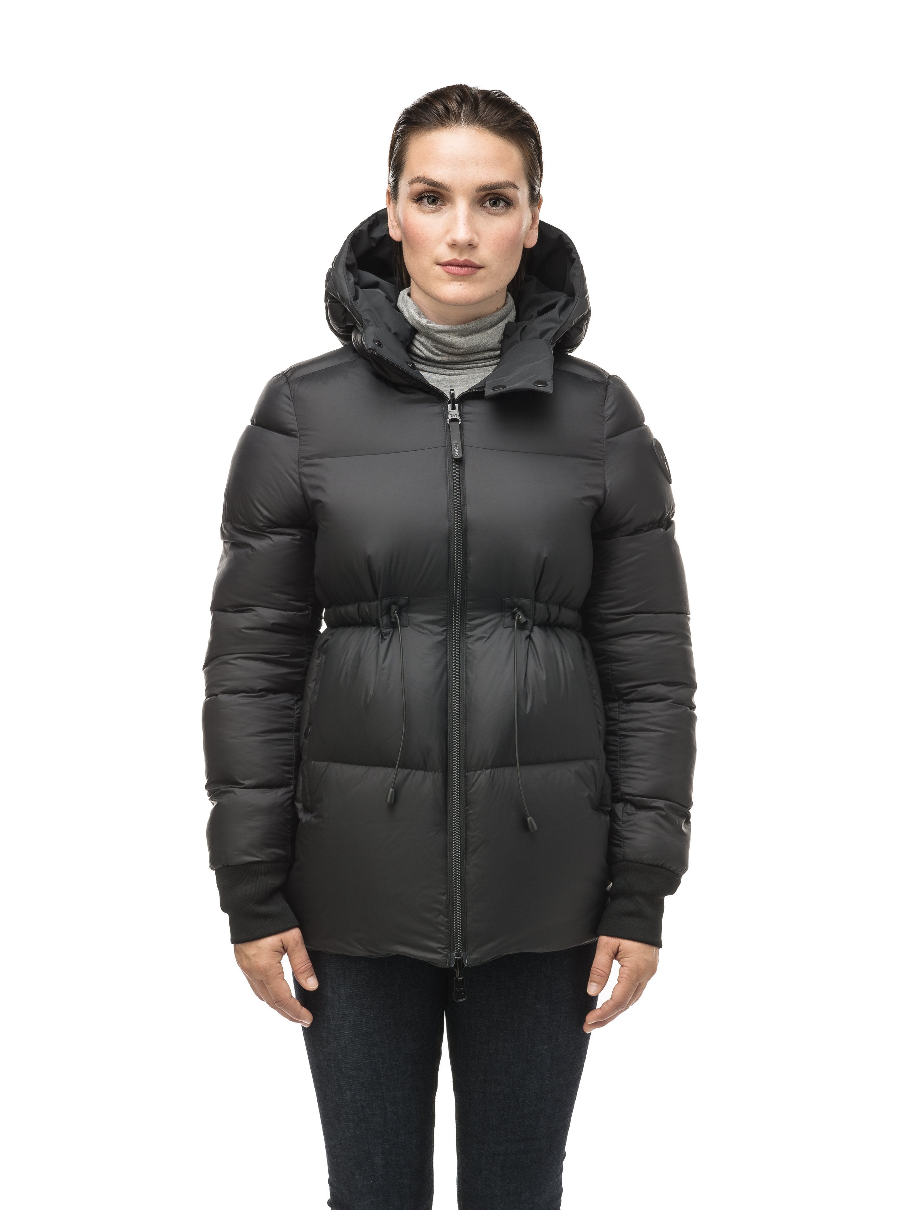 Hip length shop puffer jacket