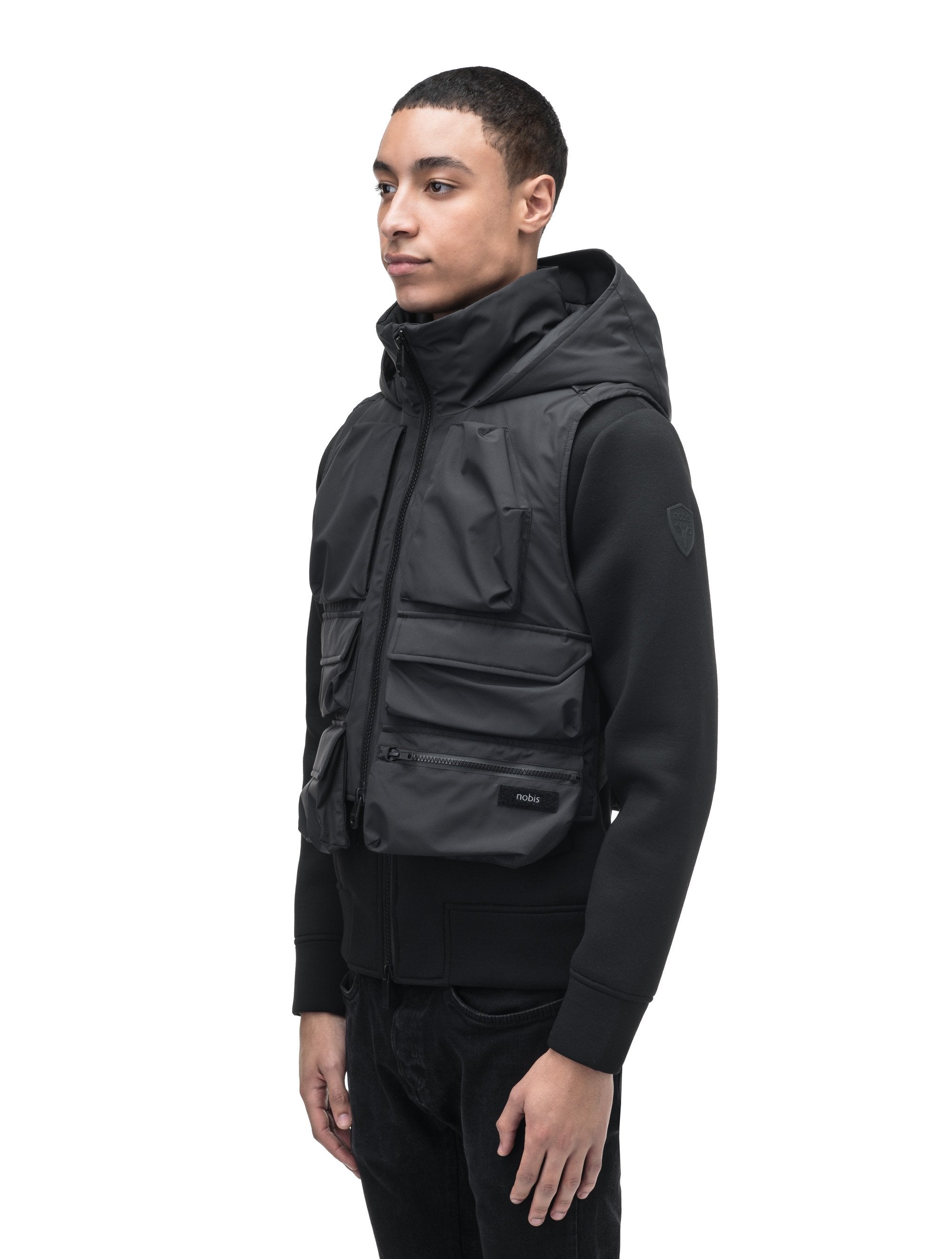 Nike tech pack discount down vest black