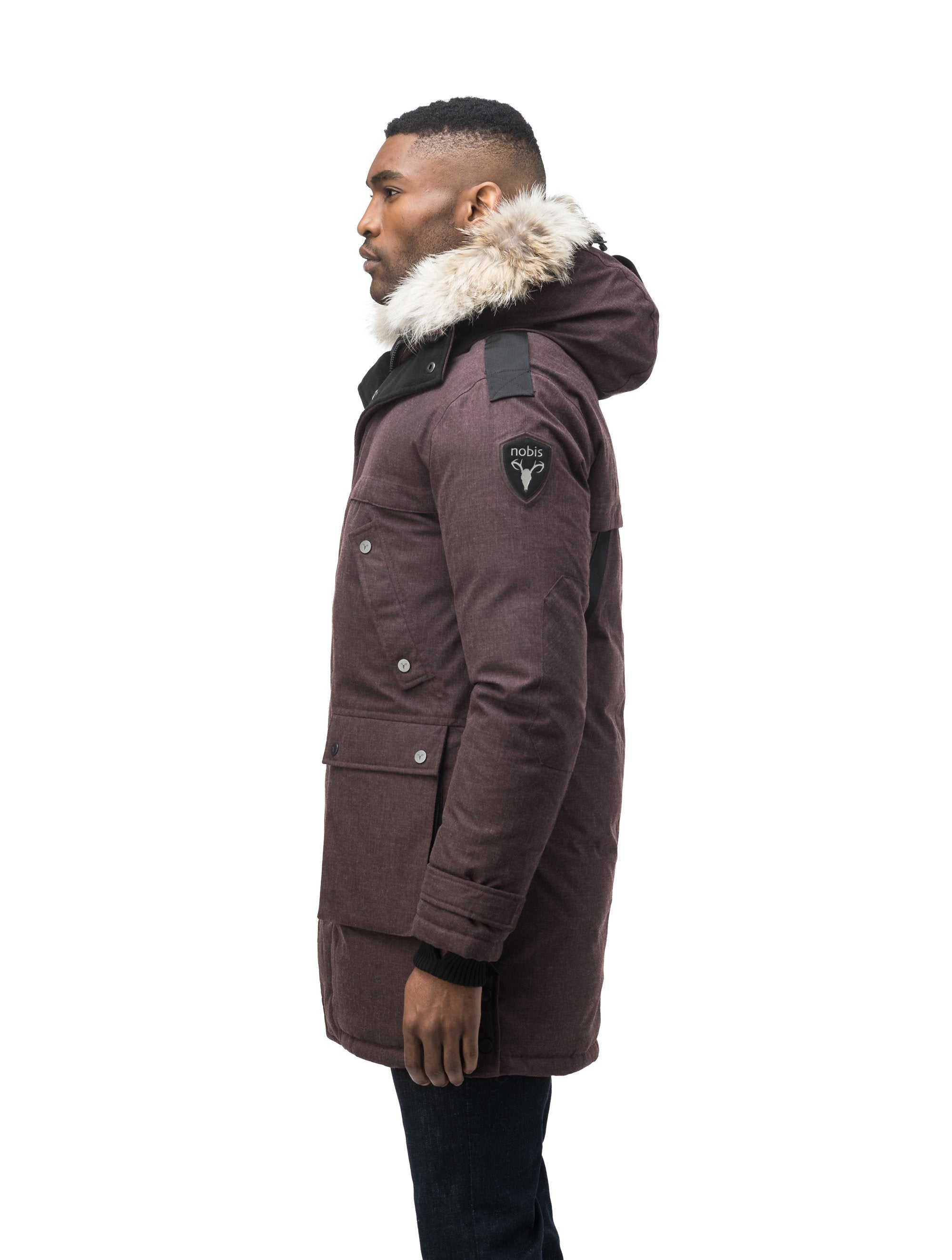 Down filled mens coat best sale