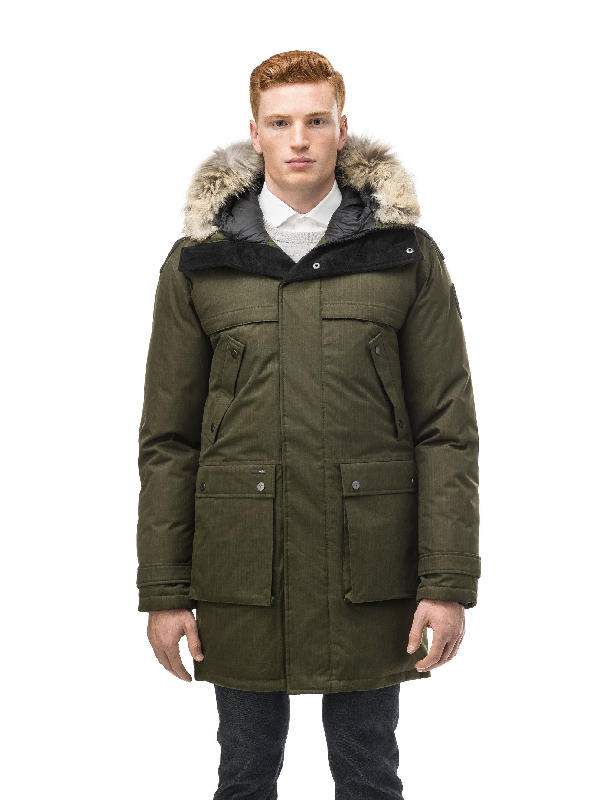 Yatesy Men s Long Parka Winter Coat Nobis Canada Nobis EU