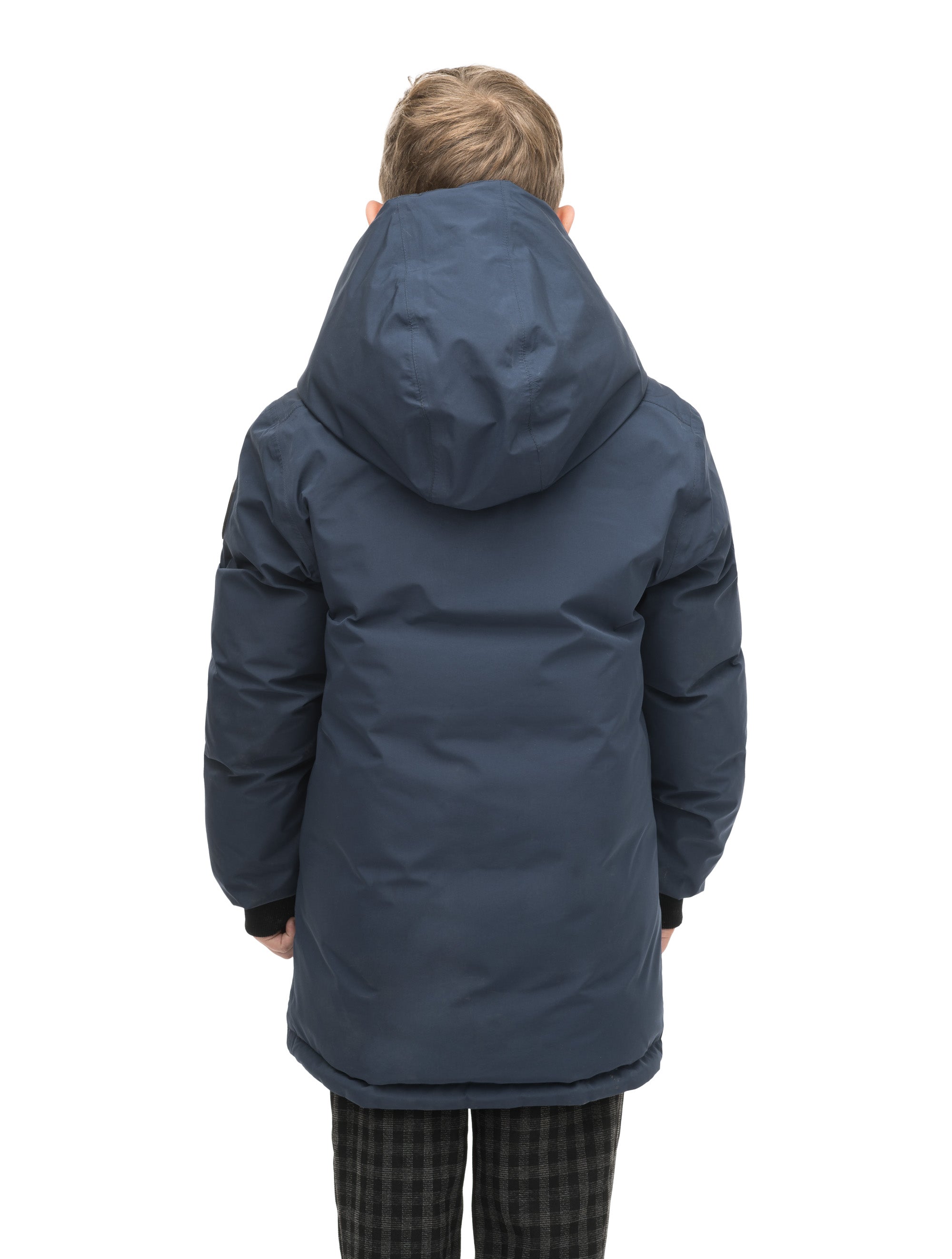 Kids navy shop puffer jacket